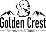 golden crest retrievers logo small