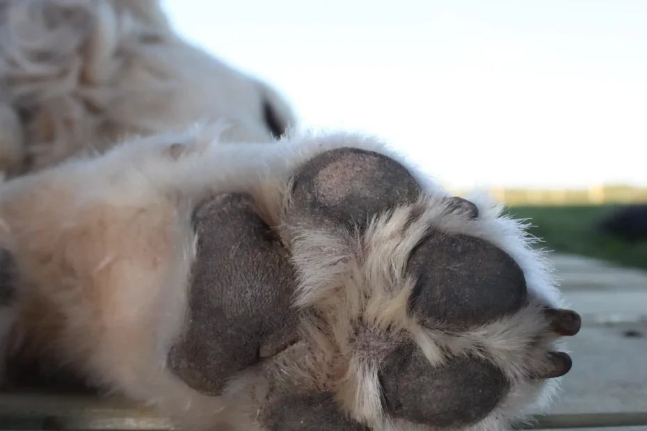 dog paw pad care